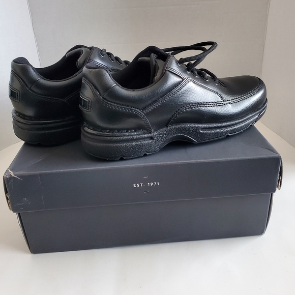 Rockport Men's Eureka Walking Shoe, Black, 6.5 - Picture 3 of 8